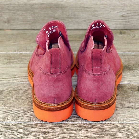 * NIB * $495 Allen Edmonds HUMBLE Boot 9.5 D Cranberry Suede *add $15 new Trees - Picture 8 of 14